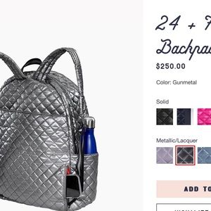 Oliver Thomas Backpack Tennis Bag. Never used. Like new. Red lining